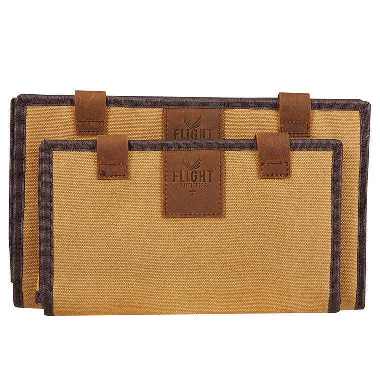 Flight Outfitters Bush Pilot étui logbook toile cuir Large