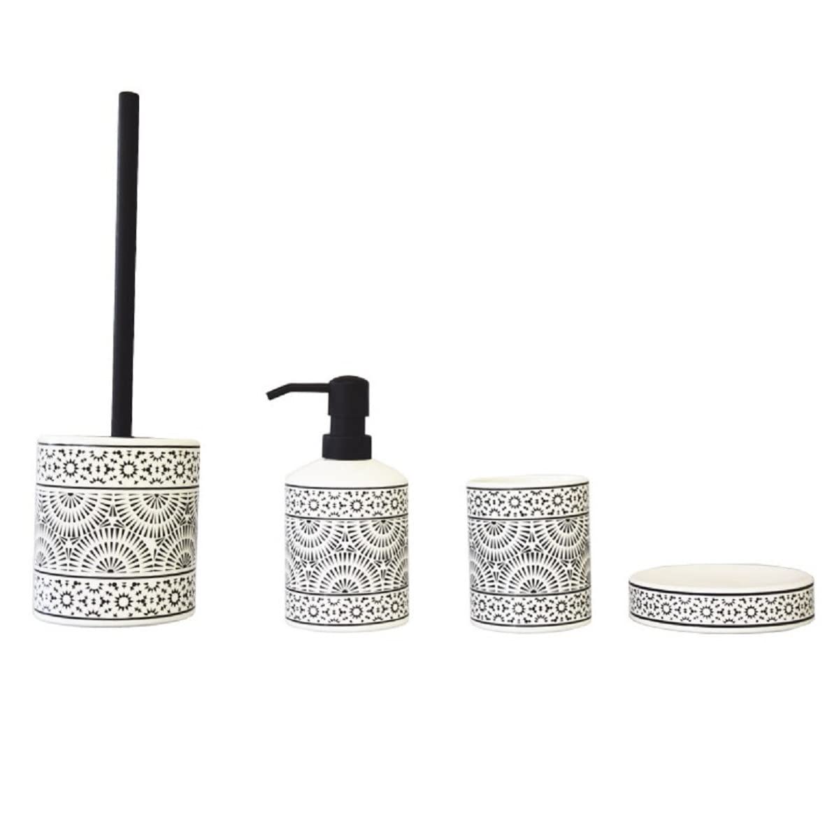 Levasseur Tribu porte brosse à dents porcelaine ethnique