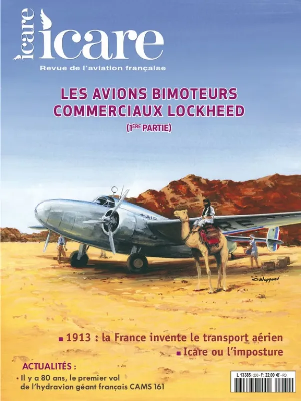 La Boutique du Pilote Revue Icare n°260 magazine mars 2022