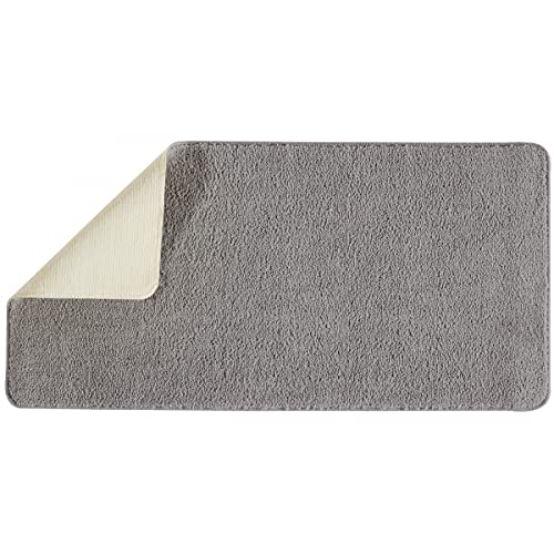 Levasseur Polynésie Tapis de Bain Gris 60x120cm Antidérapant