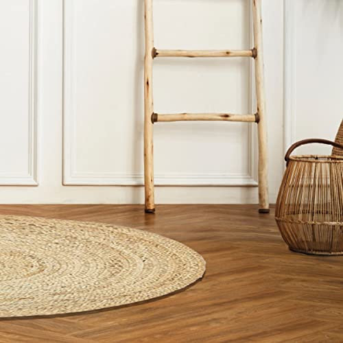 Levasseur Sol Surabaya tapis rond beige naturel 120x120cm jute