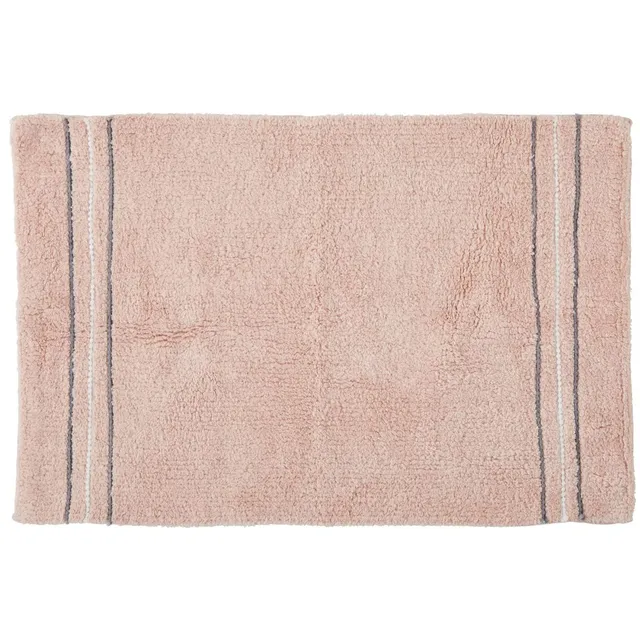 Levasseur Linea Tapis de Bain Rose Poudré 50x80cm Coton