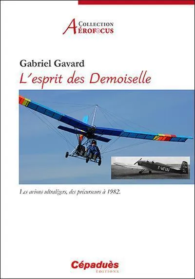 La Boutique du Pilote Esprit des Demoiselle livre ULM Cépaduès
