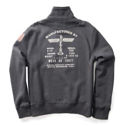Boeing Vintage gilet zippé gris coton taille S L XXL