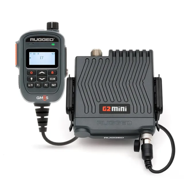 Rugged Air G2 Mini radio mobile GMRS 30W micro LED compacte