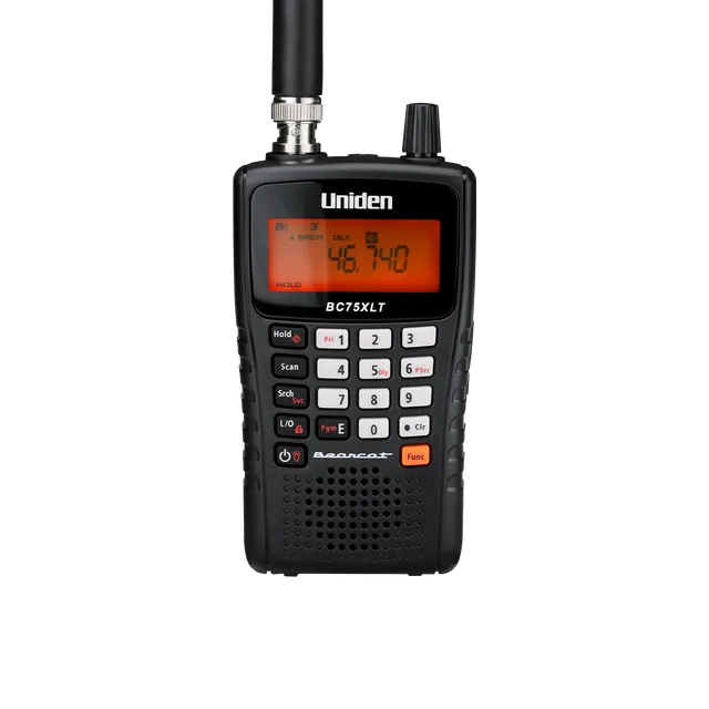Uniden BC75XLT scanner radio portable 300 canaux aviation
