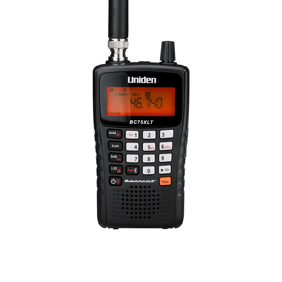 Uniden BC75XLT scanner radio portable 300 canaux aviation