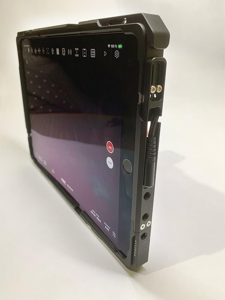 Accsoon PowerCage II cage iPad Pro Air avec plaque NP-F
