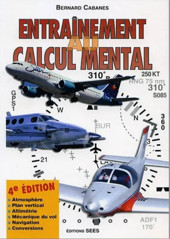 SEES Entraînement au calcul mental Bernard Cabanes livre pilote