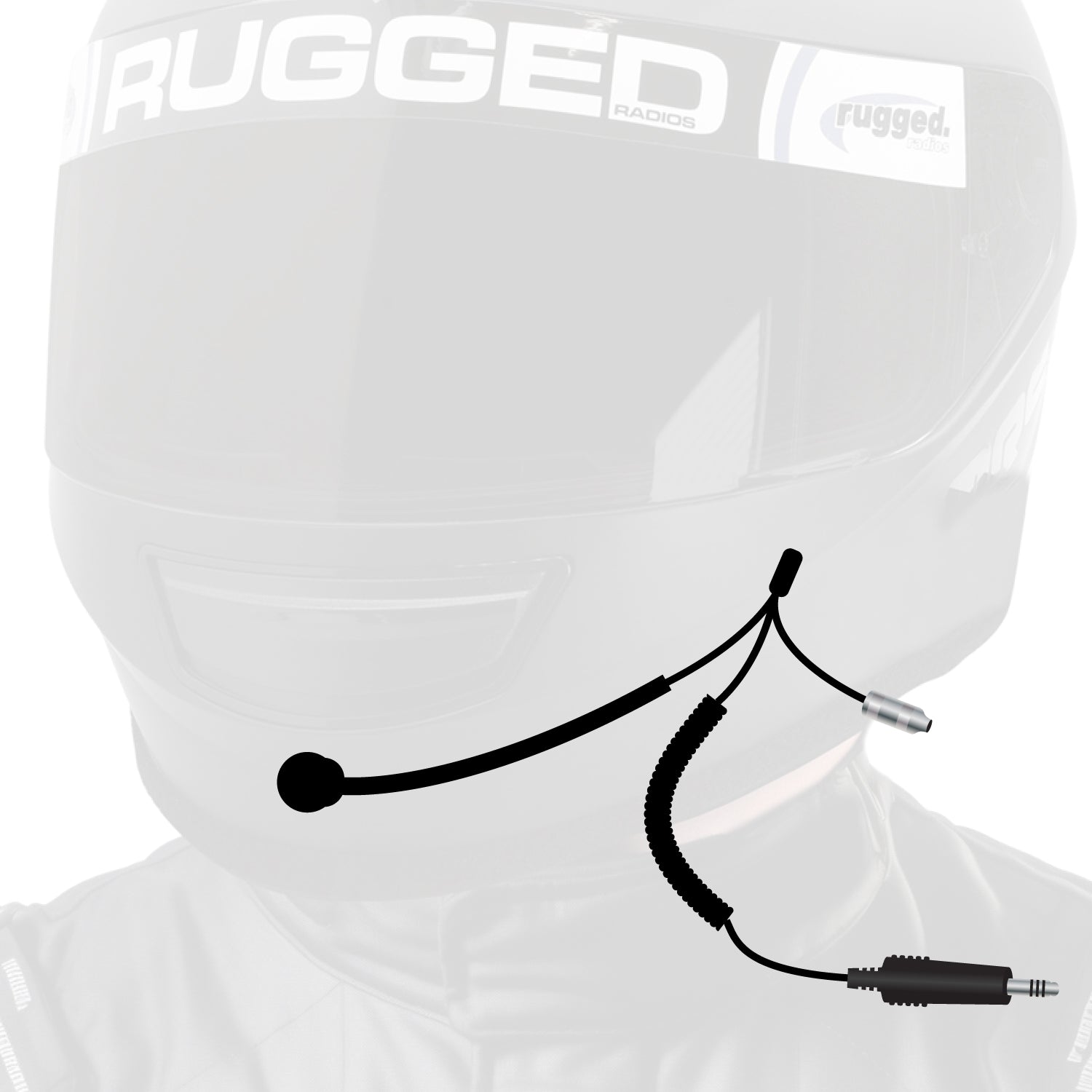 Rugged Air 4C IMSA kit casque filaire micro jack 3,5 mm