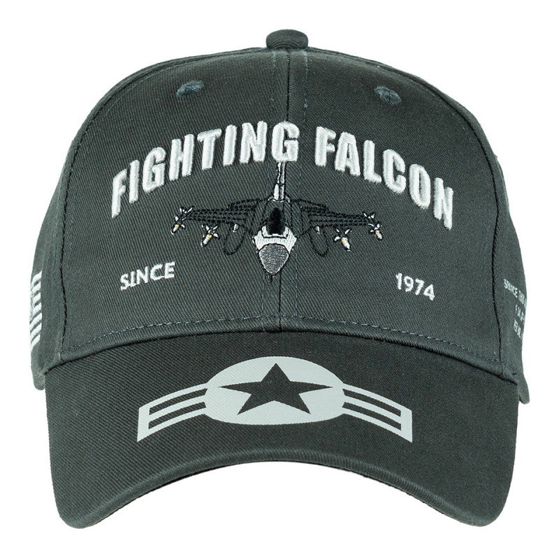 La Boutique du Pilote Tenue et voyage casquette F16 Falcon grise