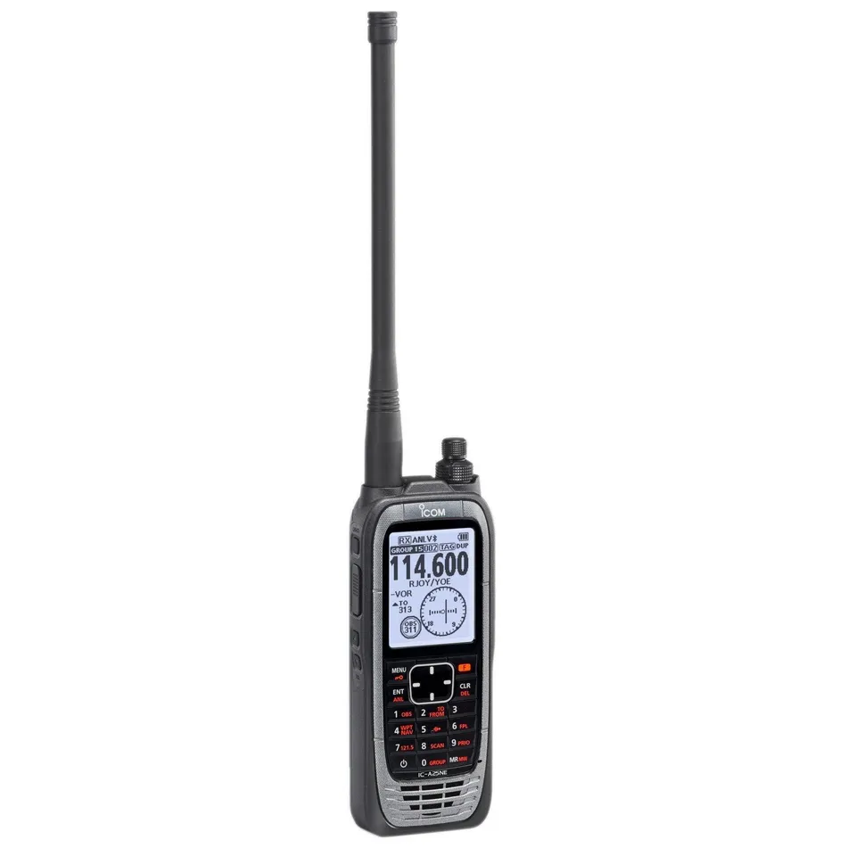 Icom IC-A25NE radio aviation VHF portable Bluetooth GPS