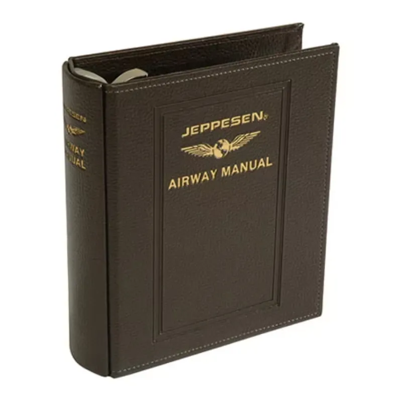 La Boutique du Pilote Cartographie Classeur Airway Manual Jeppesen 5cm