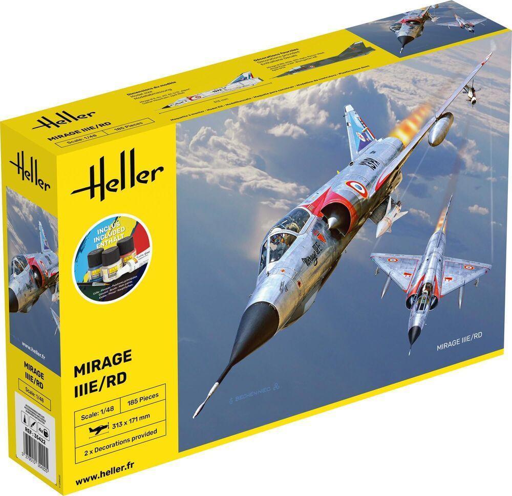 La Boutique du Pilote Heller 30422 Mirage IIIE/RD kit maquette 1/48