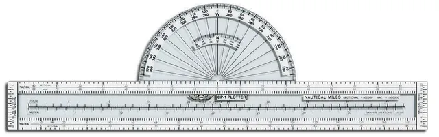 La Boutique du Pilote CP-1 règle rapporteur 340mm ASA