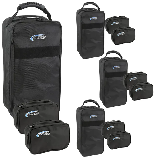 Rugged Air Headset Bags Adventure Van lot sacs Sprinter matelassés