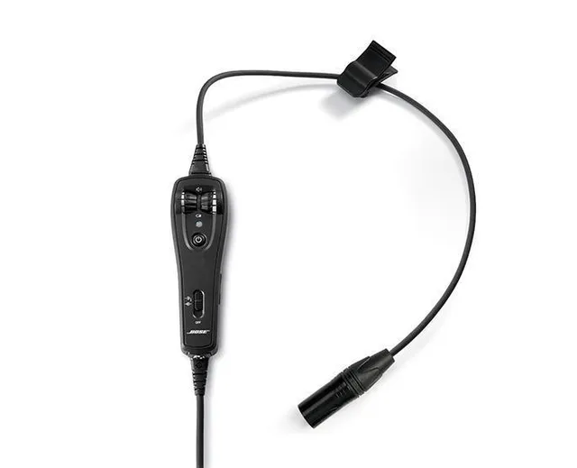 Bose A20 Câble casque aviation XLR5 Airbus Bluetooth