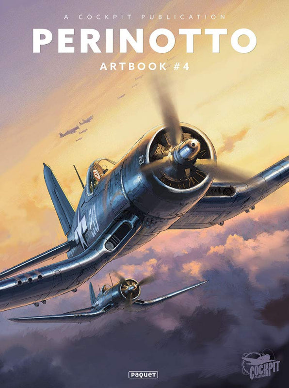 Lucio Perinotto Ciel en furie artbook Tome 4 aviation