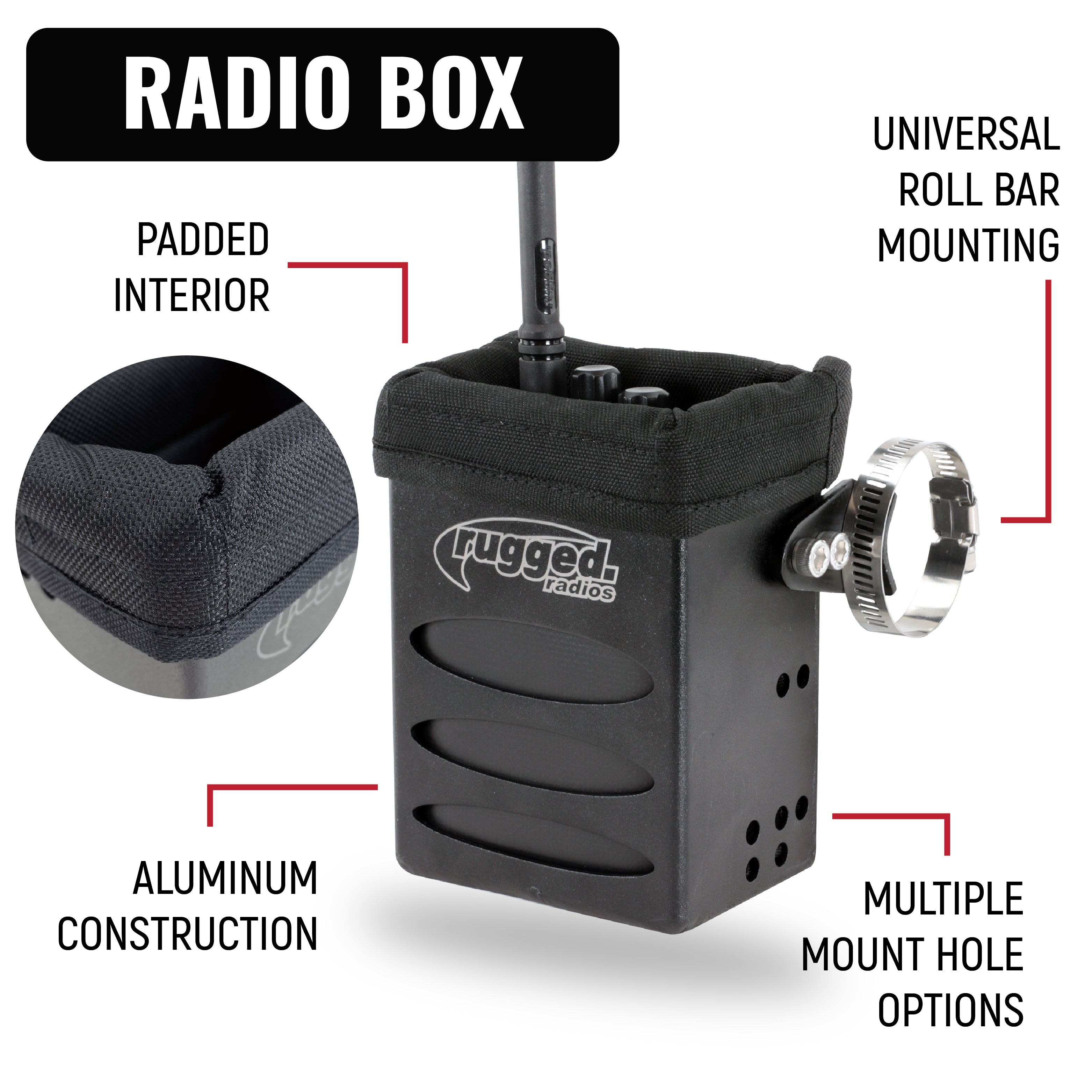 Rugged Air IMSA Kit Communication Pilote R1 Intercom câblé