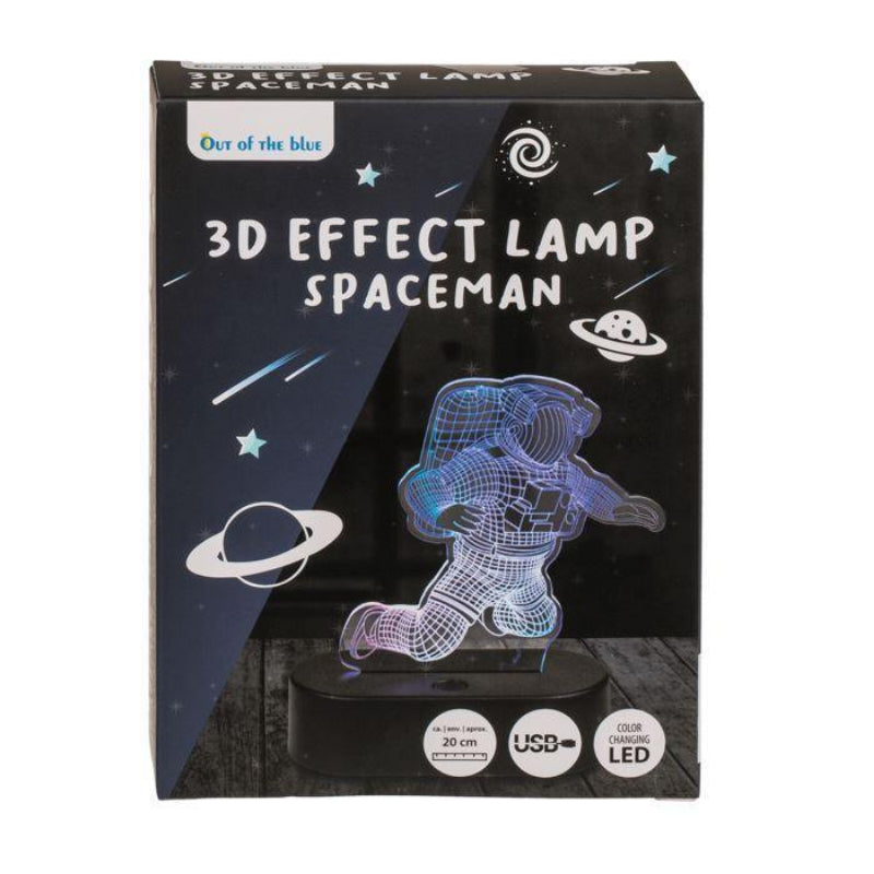 La Boutique du Pilote Cadeaux Lampe 3D Astronaute acrylique