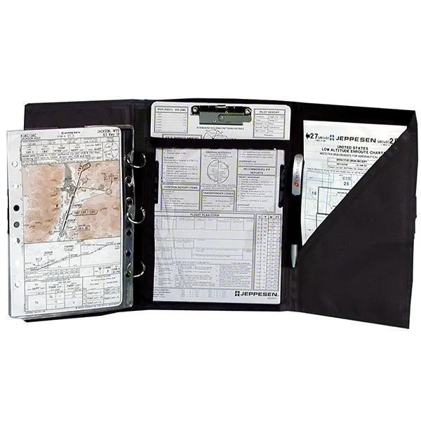 Jeppesen Planchette Portefeuille à Anneaux log nav