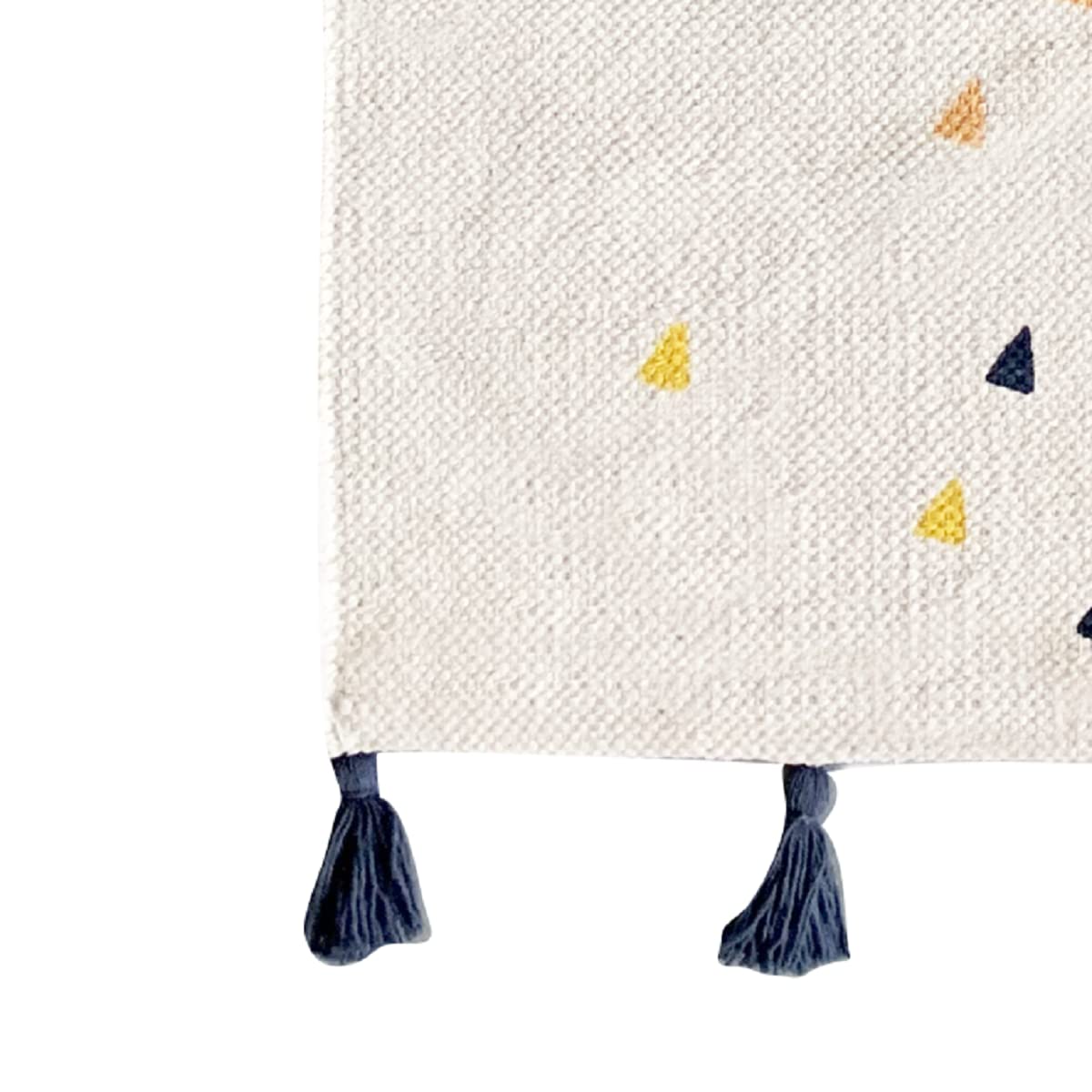 Levasseur Kids Tapis enfant Cactus 50x120cm blanc coton