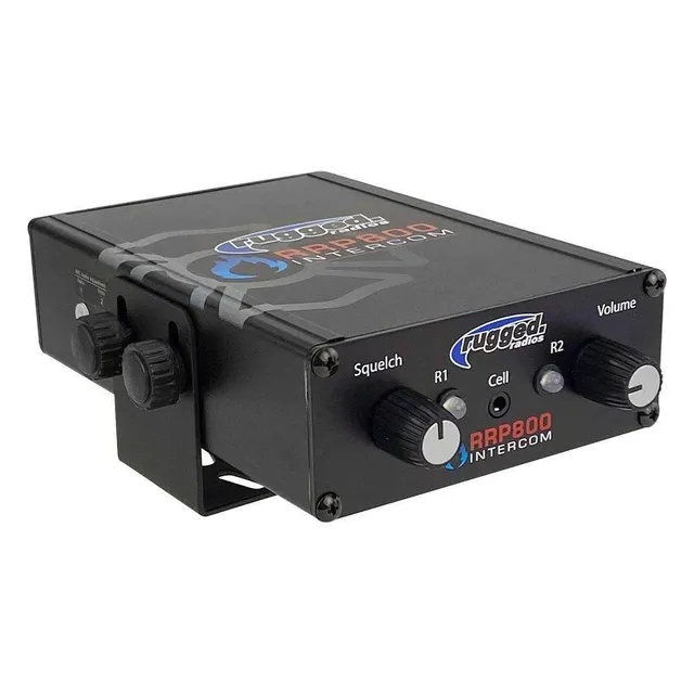 Rugged Air RRP800 intercom camion pompier 8 places double radio