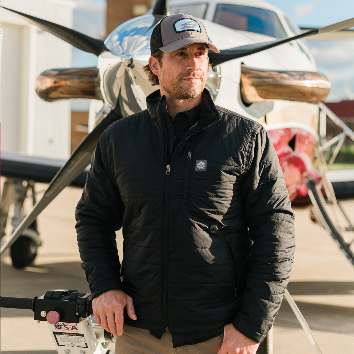 Flight Outfitters Airfoil Jacket veste pilote matelassée
