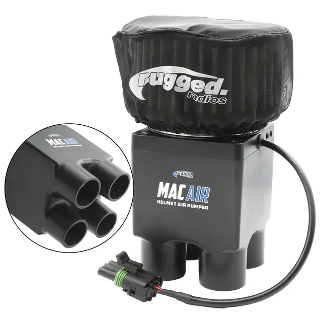 Rugged Air MAC Air 4-Person pompe casque 4 personnes pumper seul