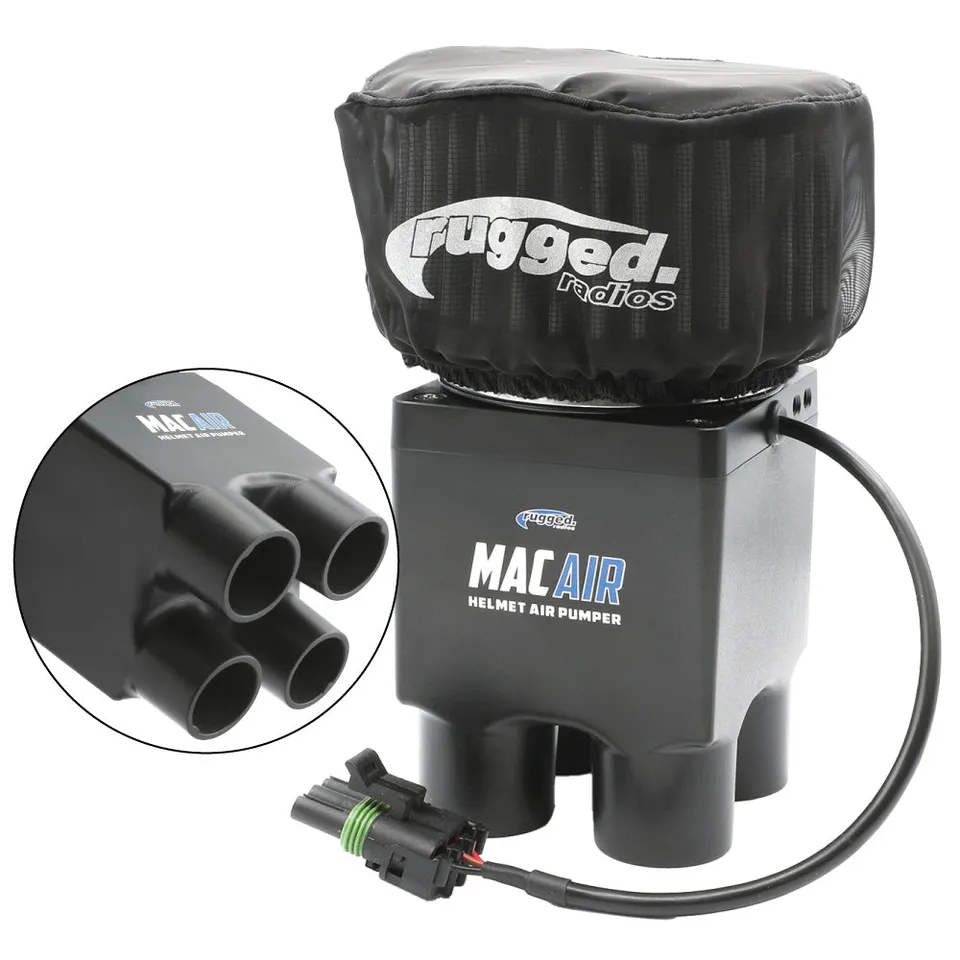 Rugged Air MAC Air 4-Person pompe casque 4 personnes pumper seul
