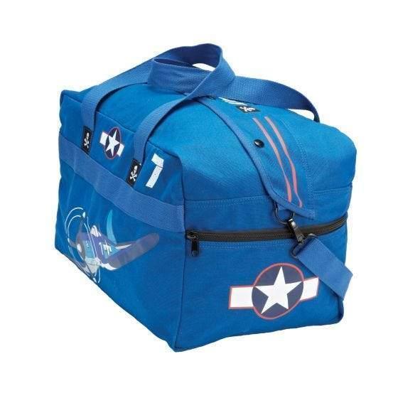 La Boutique du Pilote Sac Corsair sac voyage coton bleu