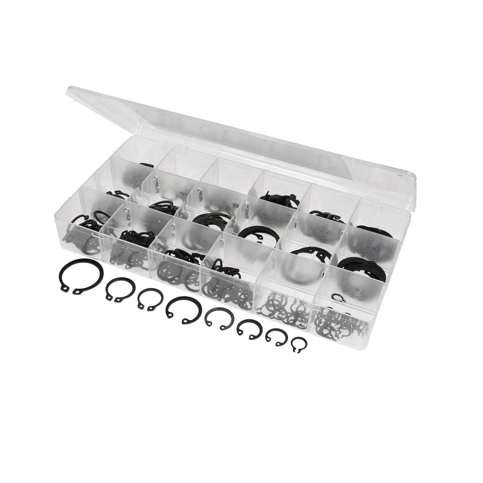 Radne Coffret 255 circlips internes externes acier