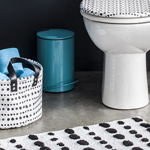 LEVASSEUR Salle de bain Poubelle à pédale 3L 17x17x25 cm
