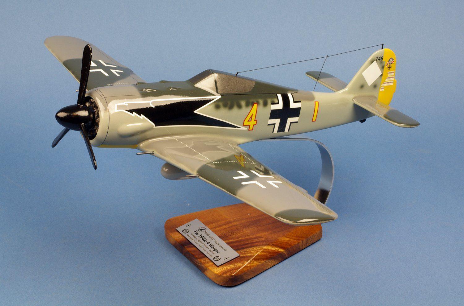 Focke Wulf 190A 1/24 maquette avion bois JG2