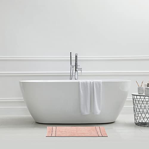 Levasseur Linea Tapis de Bain Rose Poudré 50x80cm Coton