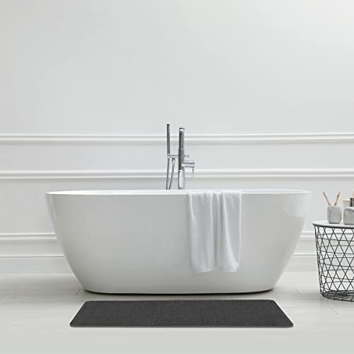 Levasseur Polynésie tapis de bain Chocolat 60x120 cm antidérapant