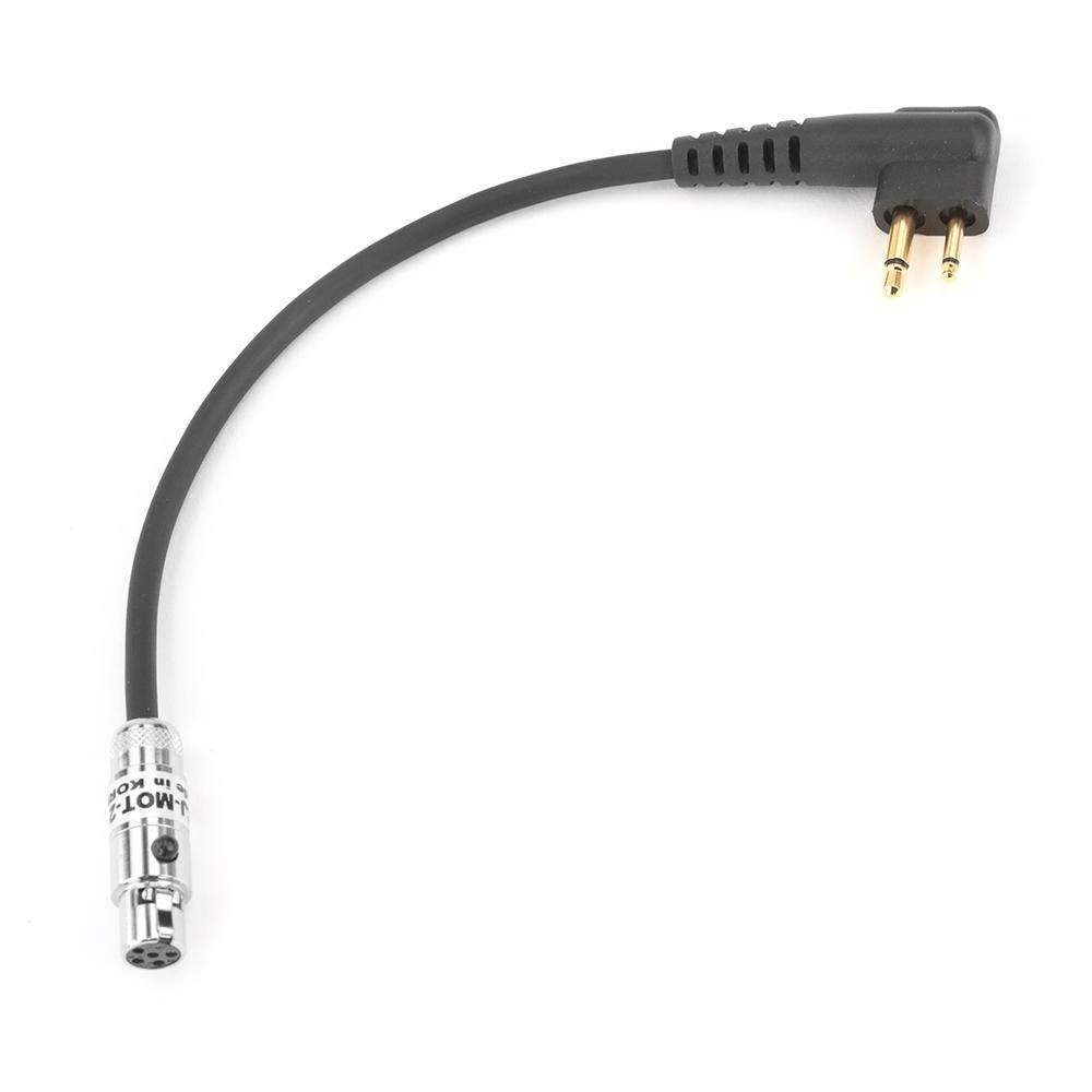 Rugged Air Cable Parts Jumper Radio Motorola 2-Pin Harnais