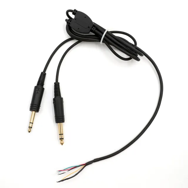 Rugged Air RA900 Câble Principal Rechange Casque Aviation Pilote