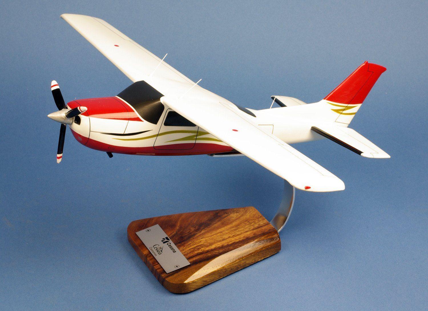 La Boutique du Pilote Cessna 210 Centurion maquette bois 1/24