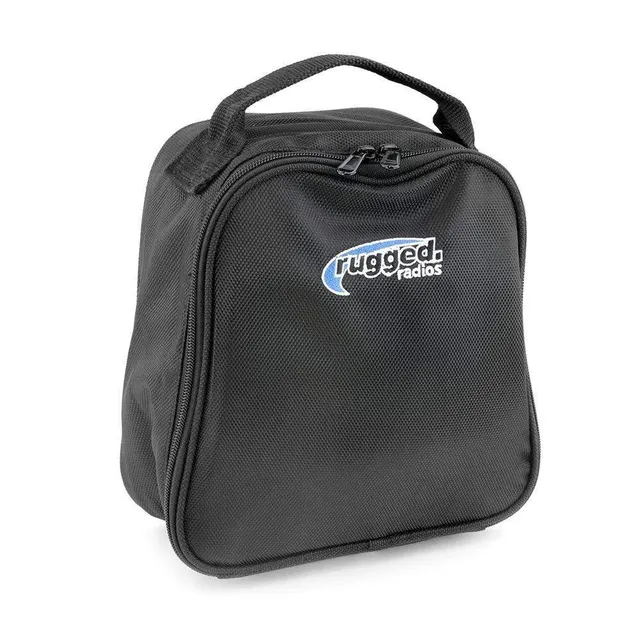 Rugged Air Sac Casque Aviation Simple Nylon Noir Poignée