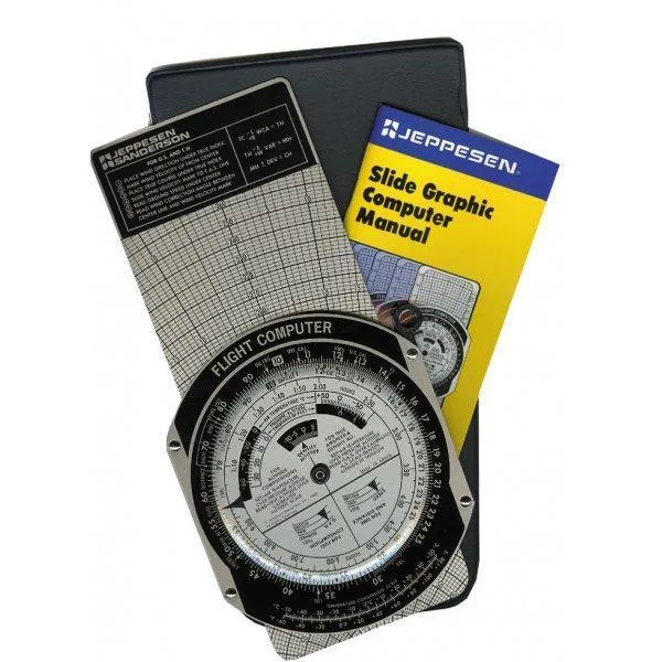 Jeppesen Metal CSG computer calculateur navigation métal