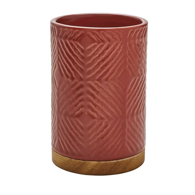 LEVASSEUR Terra porte brosse à dents céramique terracotta