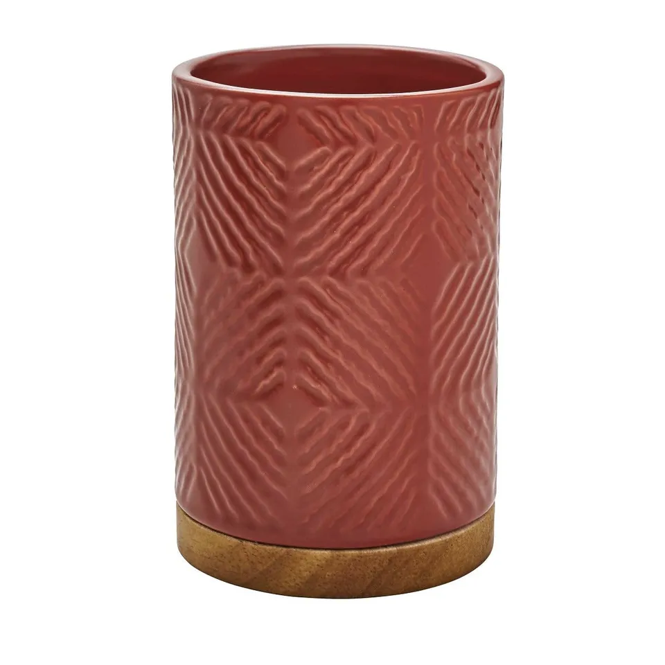 LEVASSEUR Terra porte brosse à dents céramique terracotta