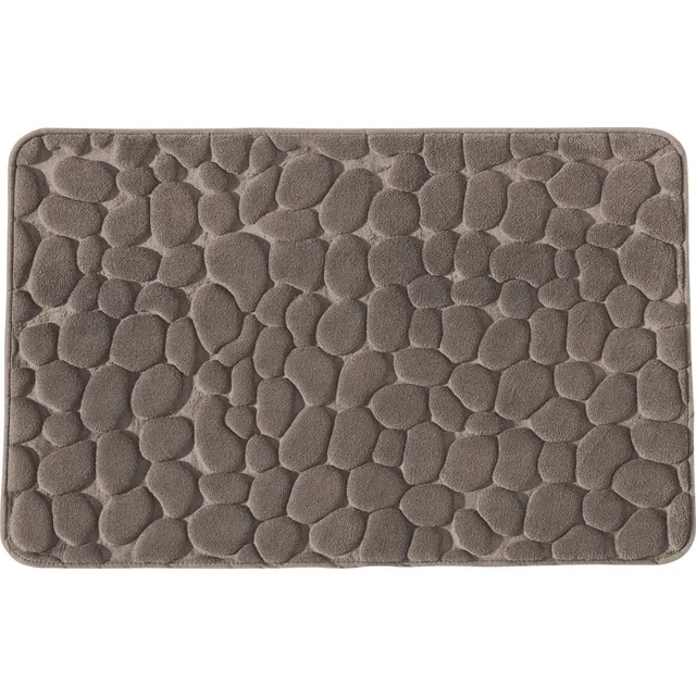 Levasseur Mineral Tapis de Bain Taupe 50x80cm Mémoire