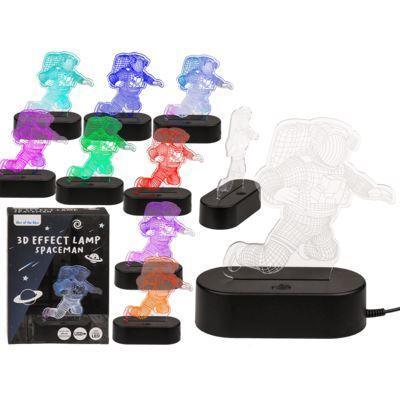 La Boutique du Pilote Cadeaux Lampe 3D Astronaute acrylique