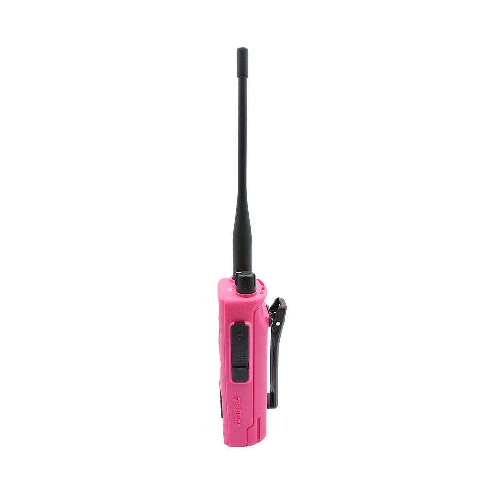 Rugged Air R1 radio portable rose 5W DMR analogique