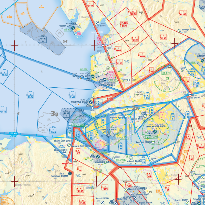 La Boutique du Pilote Cartographie Air Million UK Irlande 2026 carte