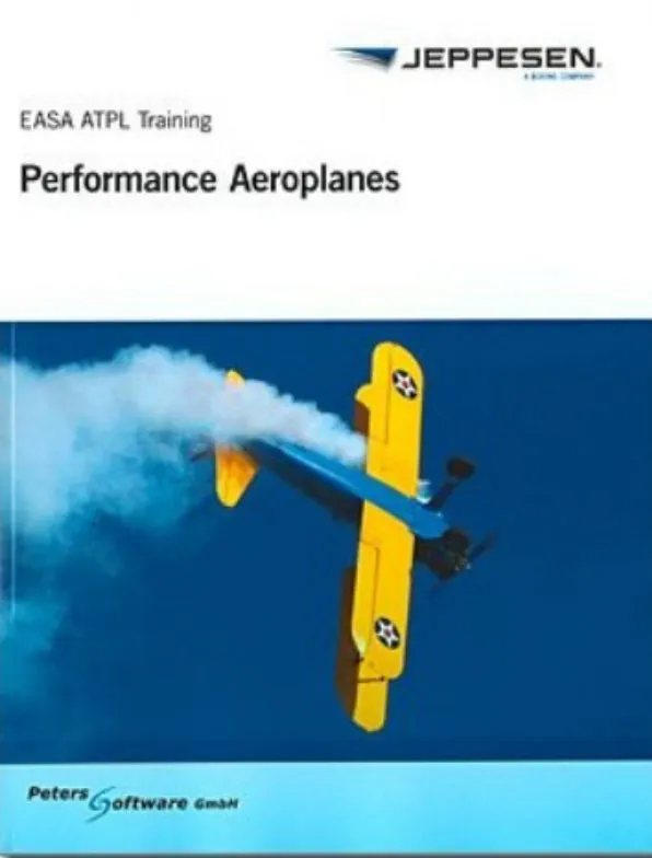 Jeppesen Performance Aeroplanes livre EASA ATPL Training anglais