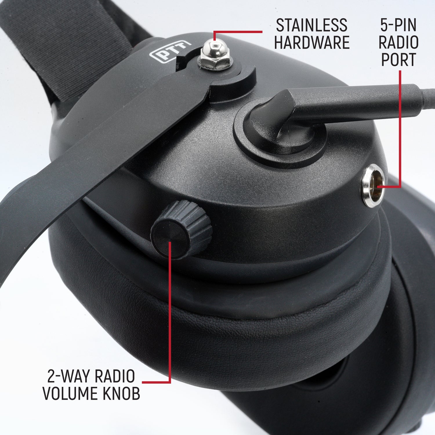 Rugged Air Wireless Headsets Bluetooth Behind casque Behind The Head