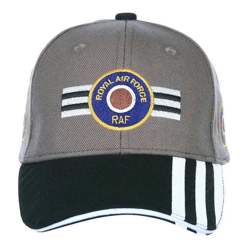 La Boutique du Pilote Royal Air Invasion Stripes casquette coton
